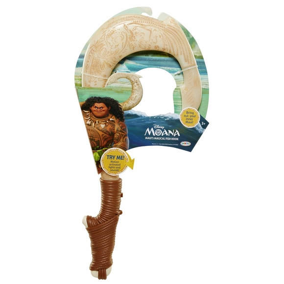 Disney Other - Disney Moana Maui's Enchanted Fish Hook in Cream and Brown